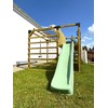 Pastelinė žalia čiuožykla 220 cm