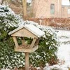 Paukščių lesyklėlė su stovu "Strazdas"
