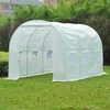 Šiltnamis su armuota plėvele, 6 m2, 3x2 m, baltas
