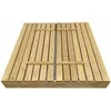 Smėlio dėžė Bonus Orbis, 140x140cm, su patiesalu ir 300kg smėlio, ruda