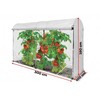 Šoninis šiltnamis, PE, 3 m2, 3x1 m, baltas