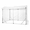 Šoninis šiltnamis, PE, 3 m2, 3x1 m, baltas