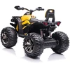 Super Toys Vaikiškas elektrinis keturratis HATIS, geltonas