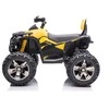 Super Toys Vaikiškas elektrinis keturratis HATIS, geltonas
