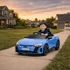 Vaikiškas elektromobilis Audi RS e-tron GT HATIS, mėlynas