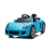 Vaikiškas elektromobilis Porsche Carrera GT su nuotoliniu valdymu, šviesiai mėlynas, 111 × 59 × 45 cm