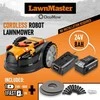 Belaidis vejos pjovimo robotas Lawnmaster, 24 V, 8 Ah, 400m2