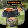 Belaidis vejos pjovimo robotas Lawnmaster 27 V, 4 Ah, 600m2