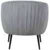 Home4You Fotelis ACCENT pilkos spalvos