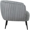 Home4You Fotelis ACCENT pilkos spalvos