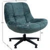 Fotelis Home4You Armchair KENDRA žalias