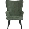 Fotelis Home4You Armchair MATEO žalias