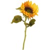 Dirbtinė gėlė IN GARDEN H35cm, geltona saulėgrąža