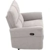 Home4you Sofa-reglaineris DAMIKA 2 vietų Elektrinis Pilka