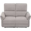 Home4you Sofa-reglaineris DAMIKA 2 vietų Elektrinis Pilka