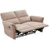 Home4you Sofa-reglaineris DAMIKA Dvivietė Šviesiai ruda