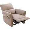 Sofa Home4You Fotelis-reglaineris DAMIKA Elektrinis Šviesiai rudas