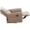 Sofa Home4You Fotelis-reglaineris DAMIKA Elektrinis Šviesiai rudas