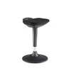Balansinė kėdė SWING, D40xH60/84,5cm, paminkštinta, spalva: juoda
