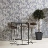 Home4you Baro stalas SEAFORD 120x60xH105cm, juodas