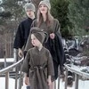 Chalatas RENTO BROWN, vaikiškas L/XL