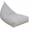 Pufas LEO 130x80x20/70cm, smėlio spalvos