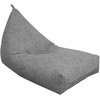 Pufas LEO 130x80x20/70cm, pilkas