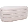 Bench HIRO 104x44xA44cm, balta, su daiktadėže