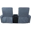 Home4you Sofa-reglaineris GASTON 2 vietų Mėlyna