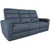 Home4you Sofa-reglaineris GASTON 3-vietų Mėlyna