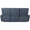 Home4you Sofa-reglaineris GASTON 3-vietų Mėlyna