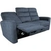 Home4you Sofa-reglaineris GASTON 3-vietų Mėlyna