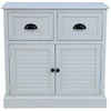 Fotelis Home4You Komoda MELDON, balta