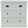 Fotelis Home4You Komoda MELDON, balta