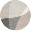 Home4You Carpet DIXIE CARVED-1, D200cm, pilka/smėlio spalvos