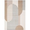 Kilimas DIXIE CARVED-5, 160x230cm, pilkas/smėlio spalvos