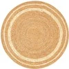 Home4You Carpet Kilimas SELITA D100cm, natūralus/smėlio spalvos