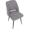 Home4You Chair CINTRA pilkas