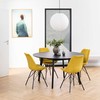 Actona Kėdė Eris Geltonas Šinilinis