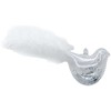Kalėdinis papuošalas JOY BIRD FEATHER 7cm, stiklas