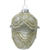 Kalėdinis papuošalas JOY EGG CHAMPAGNE 9,5 cm, stiklas