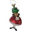 Kalėdinis papuošalas JOY FROG QUEEN 14cm, stiklas