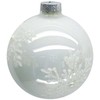 Kalėdinis papuošalas JOY FROST D8cm, stiklas