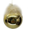 Kalėdinis papuošalas JOY GOLDY D10cm, stiklas