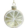Kalėdinis papuošalas JOY LEMON 6,5 cm, stiklas