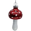 Kalėdinis papuošalas JOY MUSHROOM 9cm, stiklas