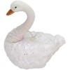 Kalėdinis papuošalas JOY SWAN 10,5 cm, stiklas