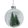 Kalėdinis papuošalas JOY TREE Žalias D8cm, stiklas