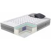 Home4you Spyruoklinis čiužinys HARMONY DUO 7 ZONE 160x200xH28cm