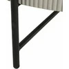 Fotelis Home4You Kavos staliukas ASHER D80xH40cm Pilkas